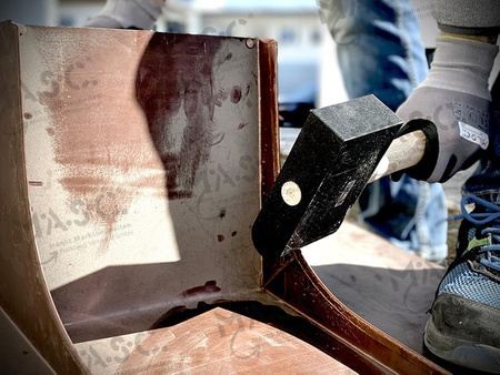 Młotek Profilowany MASC FHK do Obróbki Komina