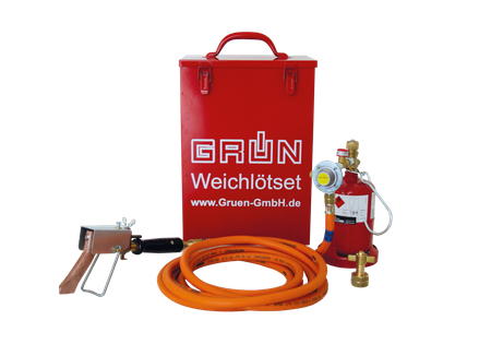Grun Zestaw do lutowania miękkiego Prop 2 z walizką transportową