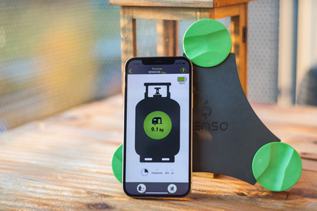 Senso4s PLUS - czujnik do butli gazowej