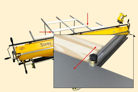 ZDERZAKI TYLNE DO ZAGINARKI, ZE SKALĄ 1000 mm. – 2 SZT.