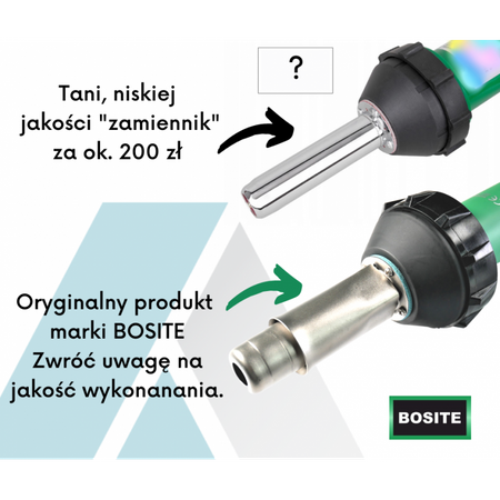 Profesjonalna zgrzewarka do folii basenowej Bosite-D (Zestaw)