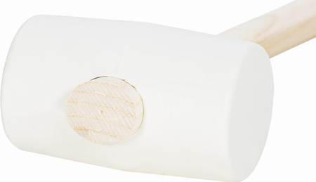 Młotek gumowy (blacharski ) biały niebrudzący Picard 251/7b waga 800g