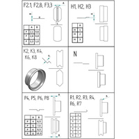 ROLKI DO ŻŁOBIARKI CW-50.250 1 KOMPLET