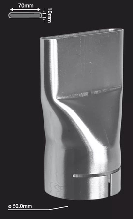 Leister Dysza szczelinowa 70 x 10 mm, (wlot Ø50.5 mm) – 107.258