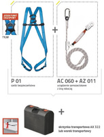 ZESTAW BASIC PRO 1 1/05 + dł. liny roboczej 5 m PROTEKT